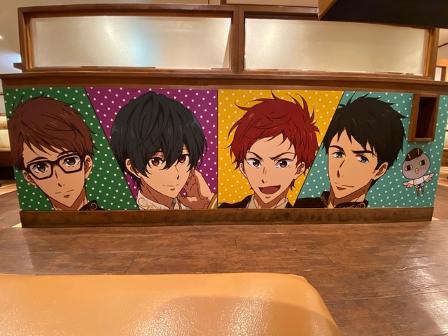 「ココス×Free! Celebration Summer」キャンペーン（C）おおじこうじ・京都アニメーション／岩鳶町後援会2019