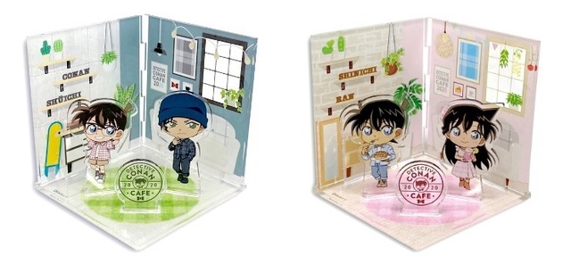 アクリルジオラマ 各1,500円(税抜)（C）青山剛昌／小学館・読売テレビ・ TMS 1996