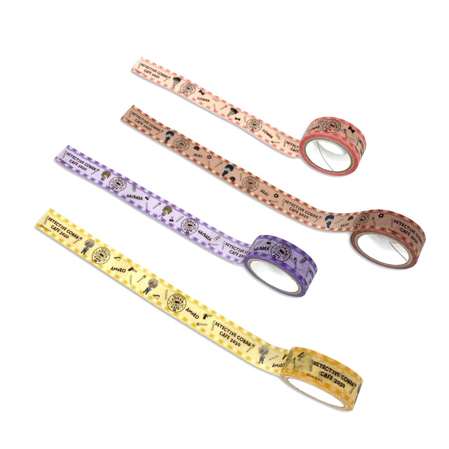 マスキングテープ 各500円（税抜）（C）青山剛昌／小学館・読売テレビ・ TMS 1996