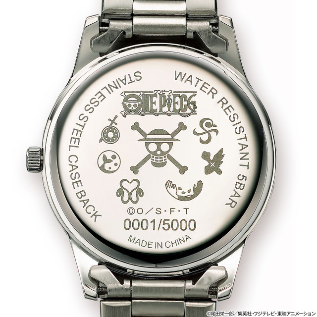 「ワンピース 出会いの航路 オフィシャルライセンス腕時計」19,800円（税・送料別）（C）尾田栄一郎／集英社・フジテレビ・東映アニメーション