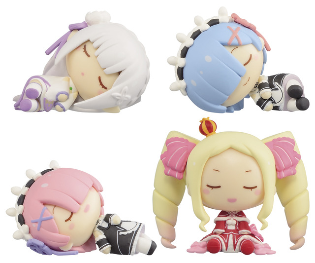 賞：ちょこのっこフィギュア まどろみver.(C) 長月達平・株式会社KADOKAWA刊／Re:ゼロから始める異世界生活製作委員会