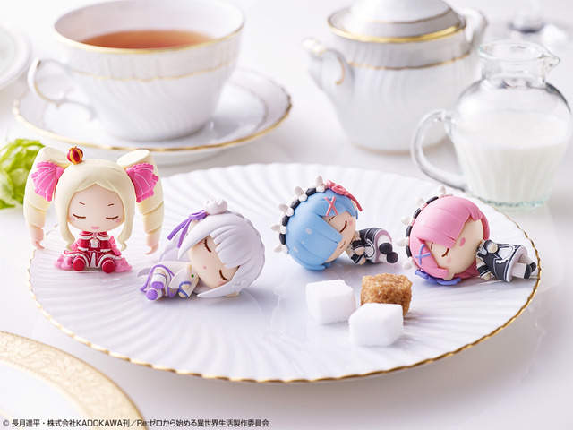 賞：ちょこのっこフィギュア まどろみver.(C) 長月達平・株式会社KADOKAWA刊／Re:ゼロから始める異世界生活製作委員会