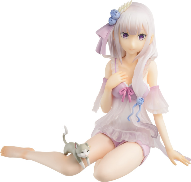 B賞：エミリア フィギュア(C) 長月達平・株式会社KADOKAWA刊／Re:ゼロから始める異世界生活製作委員会