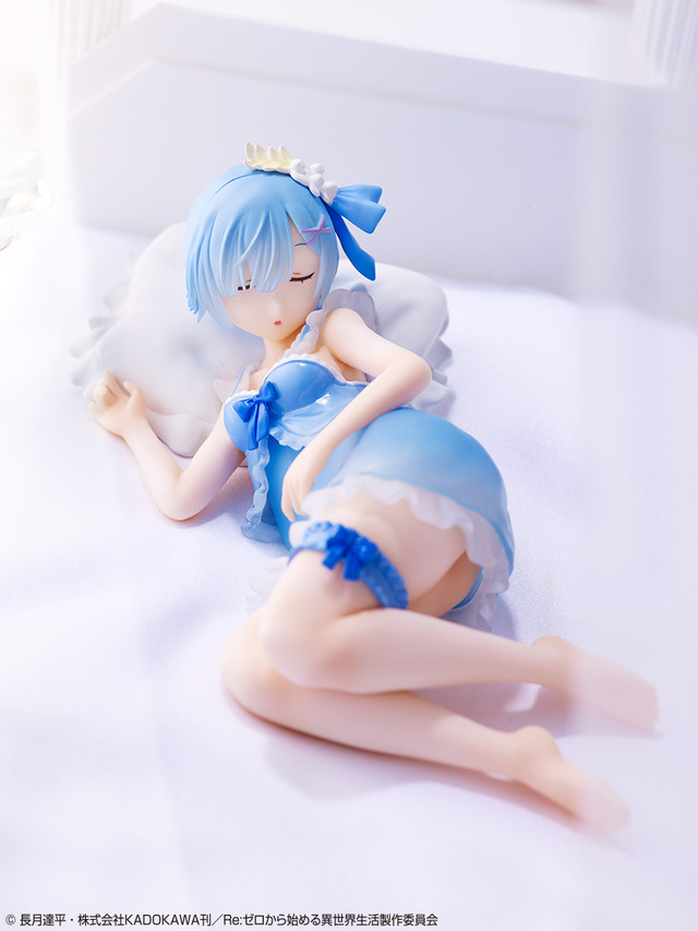 C賞：レム フィギュア～まどろみver.～(C) 長月達平・株式会社KADOKAWA刊／Re:ゼロから始める異世界生活製作委員会