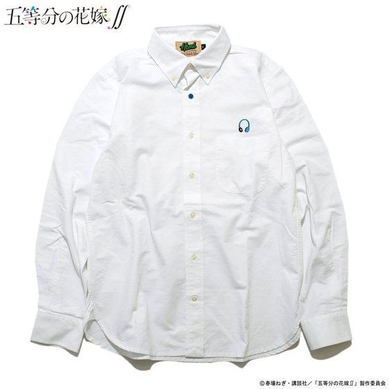「五等分の花嫁∬×HTML ZERO3 Sister Rose Oxford L/S Shirt」7,150円（税込）（C）春場ねぎ・講談社／「五等分の花嫁∬」製作委員会