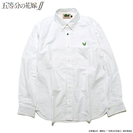 「五等分の花嫁∬×HTML ZERO3 Sister Rose Oxford L/S Shirt」7,150円（税込）（C）春場ねぎ・講談社／「五等分の花嫁∬」製作委員会
