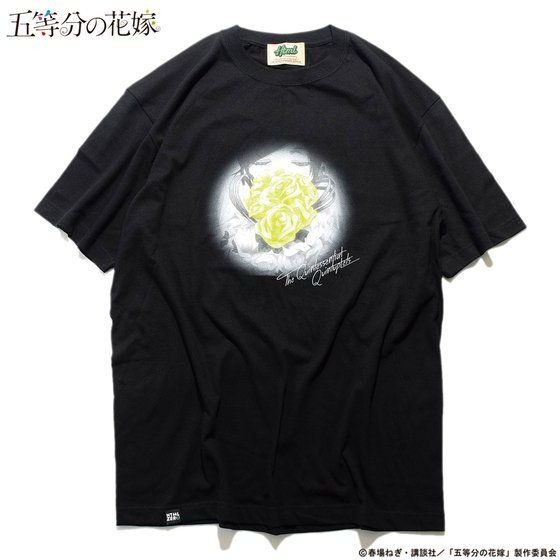 「五等分の花嫁×HTML ZERO3 Bouquet S/S Tee」4,620円（税込）（C）春場ねぎ・講談社／「五等分の花嫁∬」製作委員会