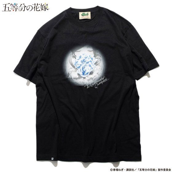 「五等分の花嫁×HTML ZERO3 Bouquet S/S Tee」4,620円（税込）（C）春場ねぎ・講談社／「五等分の花嫁∬」製作委員会