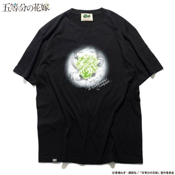 「五等分の花嫁×HTML ZERO3 Bouquet S/S Tee」4,620円（税込）（C）春場ねぎ・講談社／「五等分の花嫁∬」製作委員会
