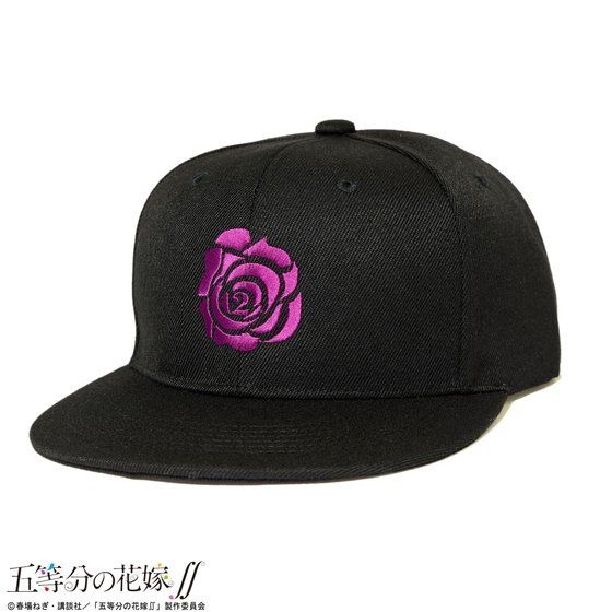 「五等分の花嫁∬×HTML ZERO3 Sister Rose Baseball Cap」3,850円（税込）（C）春場ねぎ・講談社／「五等分の花嫁∬」製作委員会