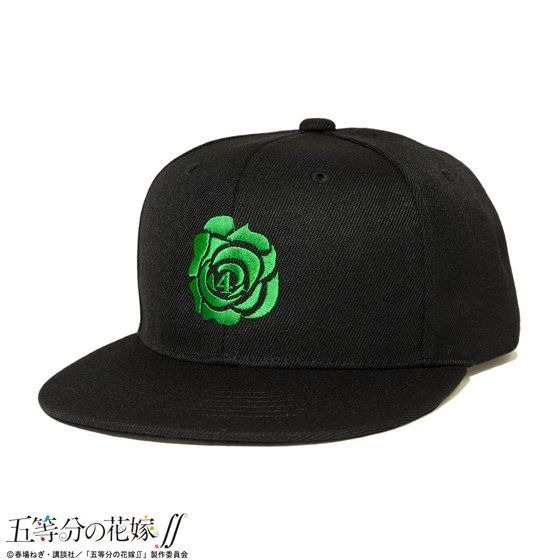 「五等分の花嫁∬×HTML ZERO3 Sister Rose Baseball Cap」3,850円（税込）（C）春場ねぎ・講談社／「五等分の花嫁∬」製作委員会