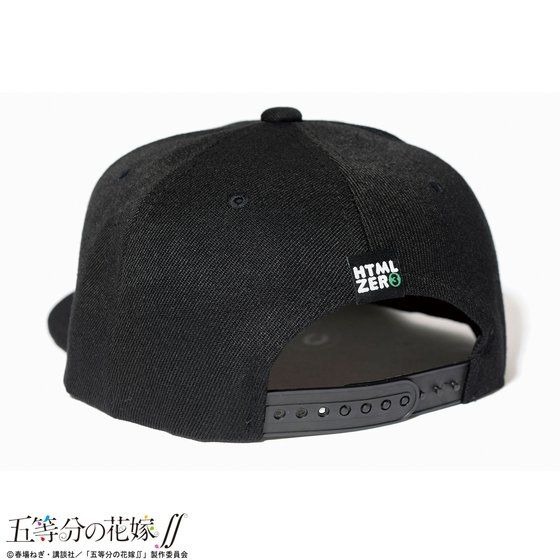 「五等分の花嫁∬×HTML ZERO3 Sister Rose Baseball Cap」3,850円（税込）（C）春場ねぎ・講談社／「五等分の花嫁∬」製作委員会