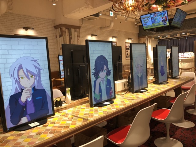 「妖怪ウォッチJam 妖怪学園Y ～Nとの遭遇～×キャラウムカフェ」キャラクターパネル席（C）L5/YWP-TX