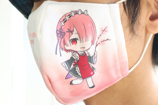 「Re:ゼロから始める異世界生活 立体クールマスク　ラム」2,000円（税別）（C）長月達平・株式会社KADOKAWA刊／Re:ゼロから始める異世界生活2製作委員会