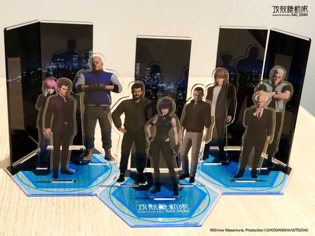 「攻殻機動隊 SAC_2045 アクリルジオラマキット」9,900円 （税込）（C）士郎正宗・Production I.G/講談社・攻殻機動隊2045製作委員会