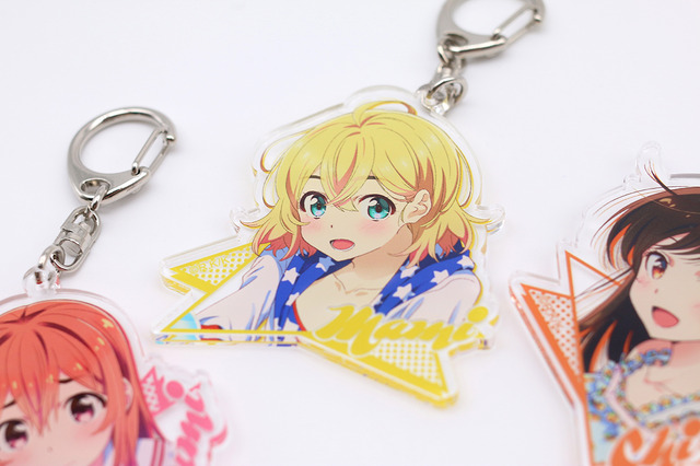 【アクリルキーホルダー】全4種／各800円（税別）（C）宮島礼吏・講談社／「彼女、お借りします」製作委員会