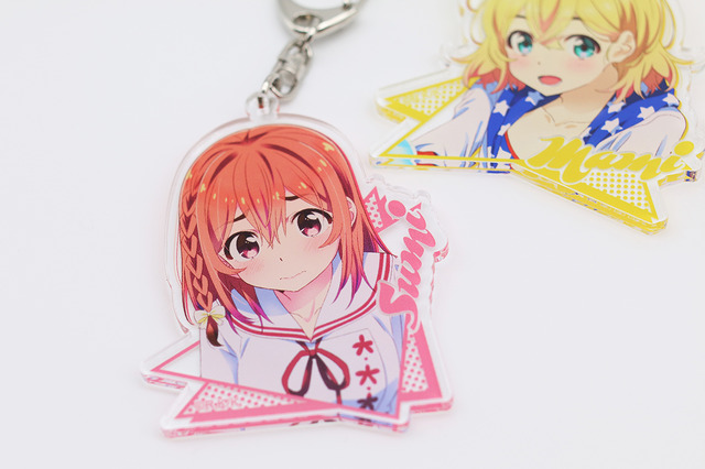 【アクリルキーホルダー】全4種／各800円（税別）（C）宮島礼吏・講談社／「彼女、お借りします」製作委員会