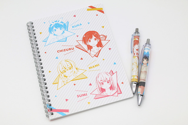 【文房具セットB】／2,000円（税別） （C）宮島礼吏・講談社／「彼女、お借りします」製作委員会