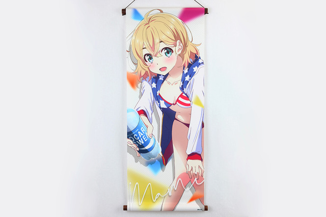 【掛軸タペストリー】／各3,500円（税別）（C）宮島礼吏・講談社／「彼女、お借りします」製作委員会