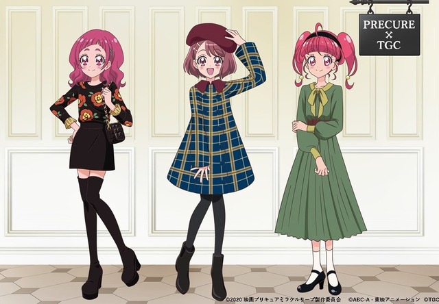 『映画プリキュアミラクルリープ　みんなとの不思議な1日』×「第31回 マイナビ 東京ガールズコレクション2020 AUTUMN/WINTER ONLINE」（C）2020 映画プリキュアミラクルリープ製作委員会（C）ABC-A・東映アニメーション（C）TGC