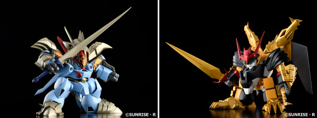 「PLAMAX MS-09 影輝鋼衣龍王丸」「PLAMAX MS-08 鋼衣邪虎丸」（C）SUNRISE・R
