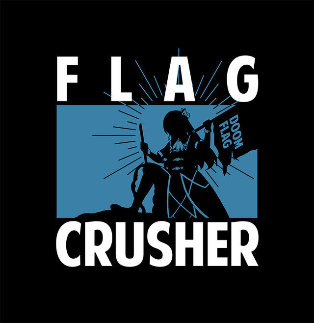 「フラグクラッシャーカタリナ Tシャツ」2,900円（税別）（C）山口悟・一迅社／はめふら製作委員会