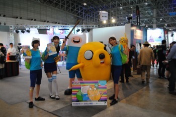 「アドベンチャー・タイム」絶対領域広告