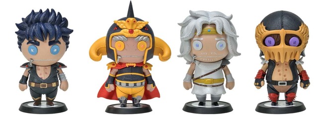 「キューティ1 北斗の拳 コンプリートセット」セット価格14,000円（税抜）（C）BURONSON & TETSUO HARA / COAMIX App No.GE-210