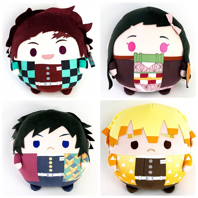 「鬼滅の刃 ふわころりんBIG。（全5種）」各4,180円（税込）（C）吾峠呼世晴／集英社・アニプレックス・ufortable