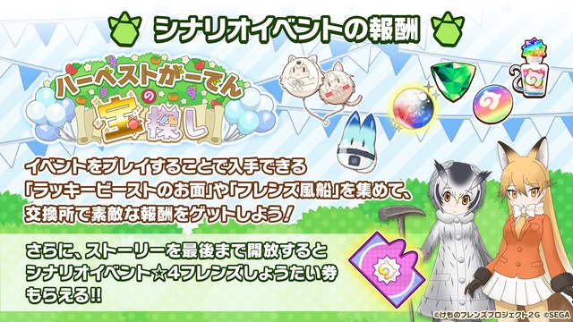 『けものフレンズ3 わくわくドキドキ探検レポート』の#6.0 1周年記念特番、最新情報(C)けものフレンズプロジェクト２G （C）SEGA