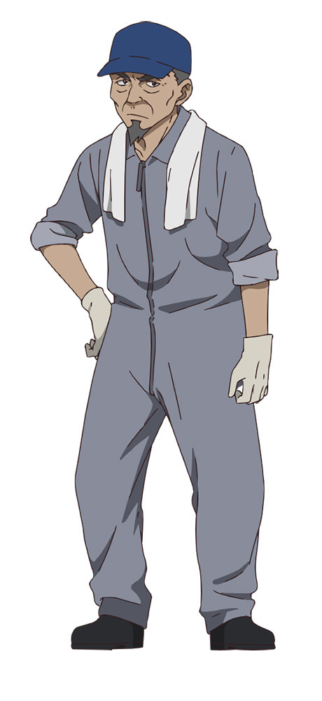 『戦翼のシグルドリーヴァ』整備班長（CV.千葉繁）（C）戦翼倶楽部／909整備補給隊