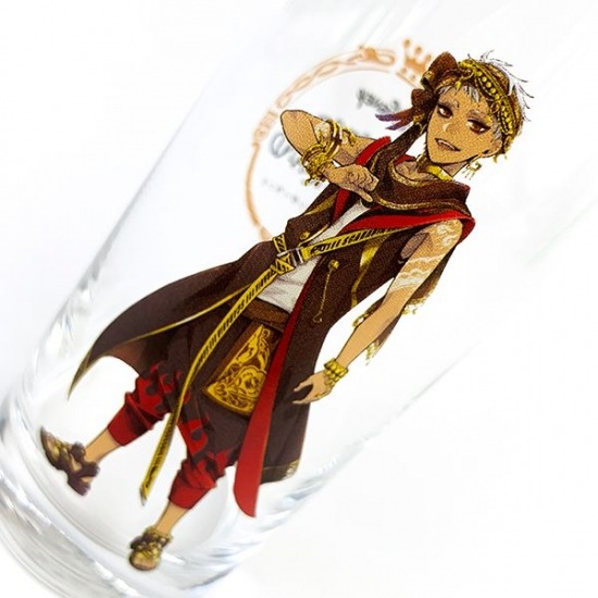 「ディズニー ツイステッドワンダーランド グラス」各1,100円（税込）(C)Disney