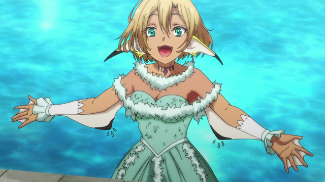 第8話「進撃のギガス」先行カット（C）折口良乃・Zトン／集英社・リンドヴルム医師会