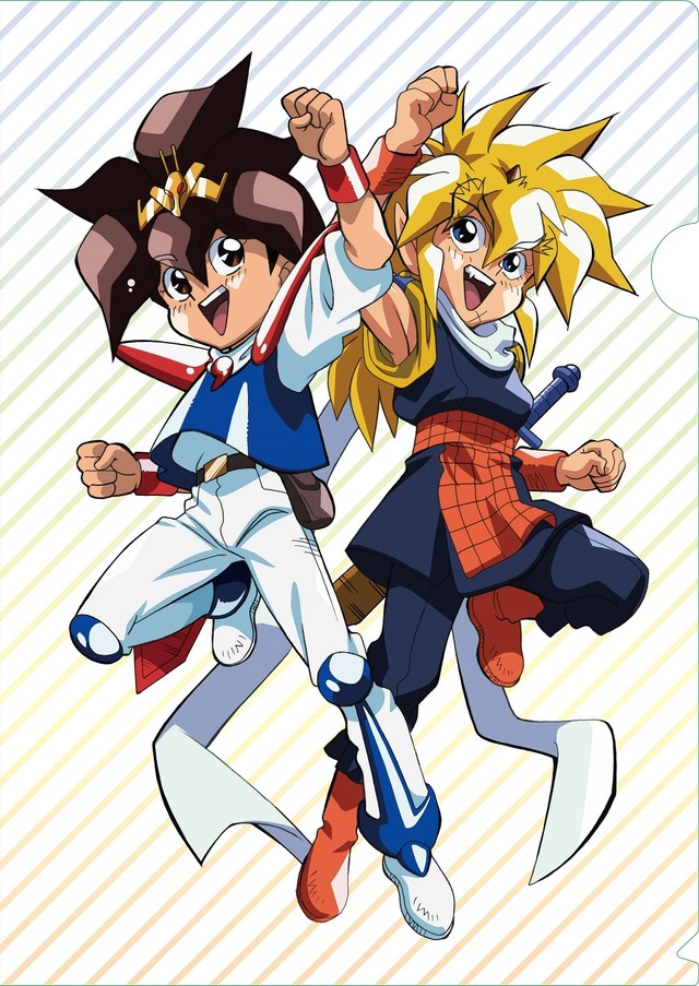 「魔神英雄伝ワタル 戦部ワタル＆虎王×ぴあ」アニメイト限定クリアファイル（C）サンライズ・R