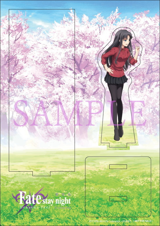 第4週目来場者特典「ufotable描き下ろしジオラマスタンド」（C）TYPE-MOON・ufotable・FSNPC