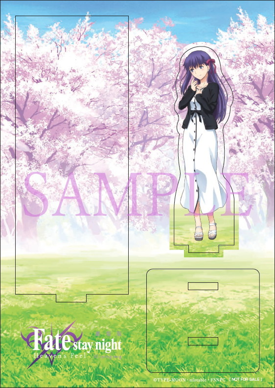 第5週目来場者特典「ufotable描き下ろしジオラマスタンド」（C）TYPE-MOON・ufotable・FSNPC