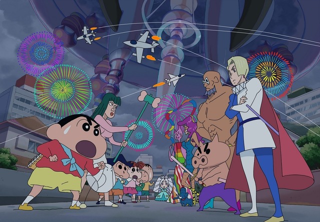 『映画クレヨンしんちゃん 激突！ラクガキングダムとほぼ四人の勇者』（C）臼井儀人／双葉社・シンエイ・テレビ朝日・ ADK 2020