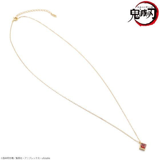 「鬼滅の刃×MATERIAL CROWN　イメージネックレス　弐」17,600円（税込）(C)吾峠呼世晴／集英社・アニプレックス・ufotable