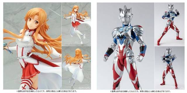 第11位 劇場版 ソードアート・オンライン -オーディナル スケール- アスナ　1/7スケール 完成品フィギュア 18,480円(税込)(C) 2016 川原 礫／KADOKAWA アスキー・メディアワークス刊/SAO MOVIE Project／第12位 S.H.Figuarts ウルトラマンゼット アルファエッジ 『ウルトラマンZ』 3,850円 (C) 円谷プロ (C) ウルトラマンZ製作委員会・テレビ東京