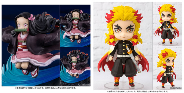 第13位 フィギュアーツZERO 竈門禰豆子 『鬼滅の刃』6,600円(税込)(C) 吾峠呼世晴/集英社・アニプレックス・ ufotable／第14話　Figuarts mini 煉獄杏寿郎 『鬼滅の刃』 (C) 吾峠呼世晴/集英社・アニプレックス・ ufotable