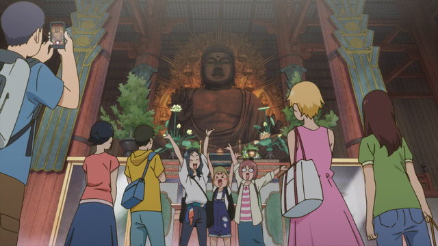 『魔女見習いをさがして』奈良・東大寺南大門（C）東映・東映アニメーション