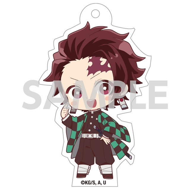 トレーディングアクリルキーホルダー 748円（税込）(C)吾峠呼世晴／集英社・アニプレックス・ufotable