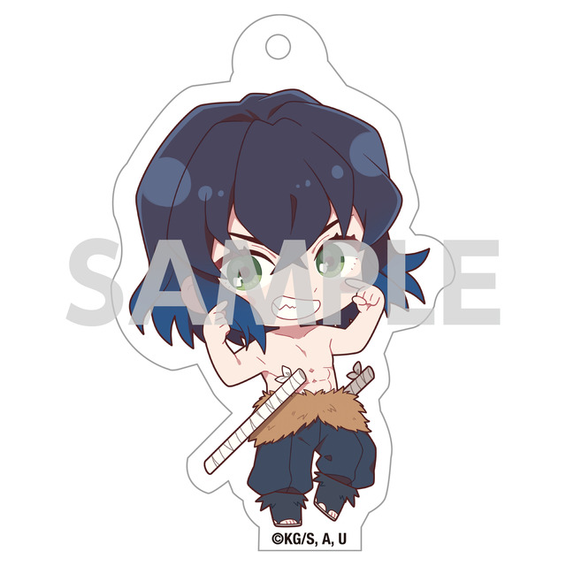 トレーディングアクリルキーホルダー 748円（税込）(C)吾峠呼世晴／集英社・アニプレックス・ufotable