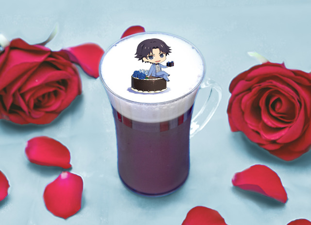 「跡部景吾カフェ～It`s Party Time!～」ホットチョコレート（C）許斐 剛／集英社・ＮＡＳ・新テニスの王子様プロジェクト