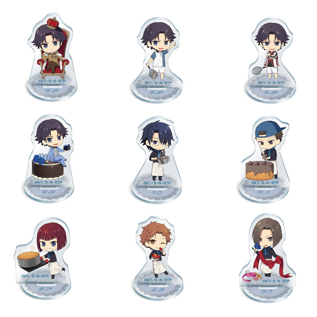 「跡部景吾カフェ～It`s Party Time!～」ミニアクリルスタンド（ランダム9種）（C）許斐 剛／集英社・ＮＡＳ・新テニスの王子様プロジェクト