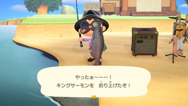 『あつまれ どうぶつの森』9月から新登場した虫・魚・海の幸をチェック！ 虫の合唱、遡上するサケ…生態系を秋が彩る