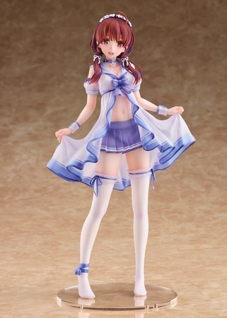 「冴えない彼女の育てかた♭ 波島出海 ～ランジェリーver.～ 1/7スケールフィギュア」15,278円（税込）（C）2017 丸戸史明・深崎暮人・KADOKAWA ファンタジア文庫刊／冴えない♭な製作委員会