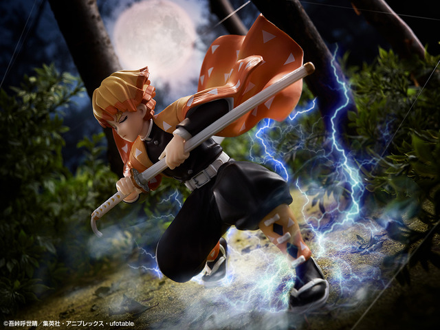 「一番くじ 鬼滅の刃 ～参～」B賞：我妻善逸 フィギュア(C)吾峠呼世晴／集英社・アニプレックス・ufotable