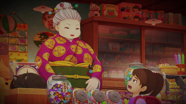 『ふしぎ駄菓子屋 銭天堂』第1話先行カット（C）廣嶋玲子・jyajya／偕成社／銭天堂製作委員会