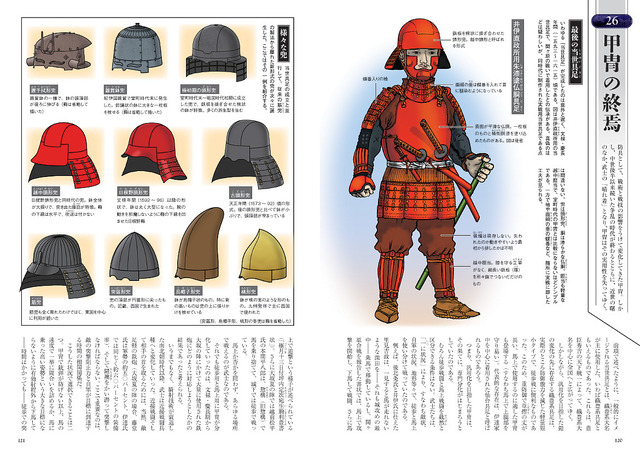 「図解　武器と甲冑」2,200円（税別）